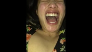 Asian GF Fucked by BF’s BWC in Parking Garage Screams