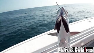 Adalisa – Motion of the Ocea teen gets fucked on a boat