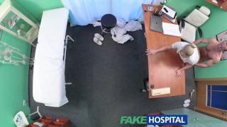 FakeHospital Sexy nurse gets creampied by doctor