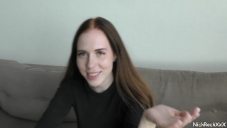 Public blowjob in the RESTAURANT ! Her stepsister is watching ( Mia Piper aka Hazel Grace )